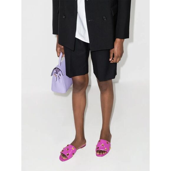 Valentino Garavani Roman Stud Flat Sandals